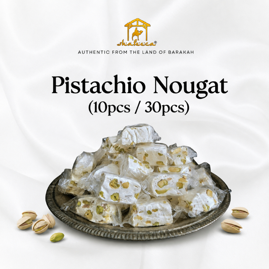 Shafeeca® Nougat Pistachios (نوغا بالفستق)