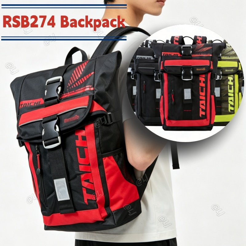 MOTORCYCLESMALL Taichi RSB274 WATERPROOF MOTORCYCLE RIDING BACKPACK MOTOR BAG BEG OUTDOOR 30L