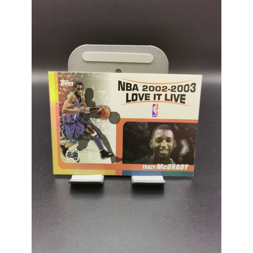 Nba Card 2002-03 topps nba love it live TRACY McGRADY