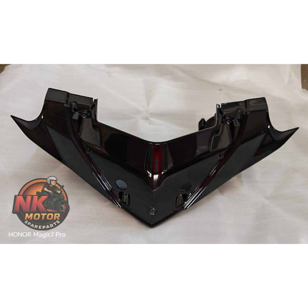 QJMOTOR AX200S ฝาครอบแฮนด์หน้า (สีดํา) อะไหล่ Qjmotor -65201M79BL00