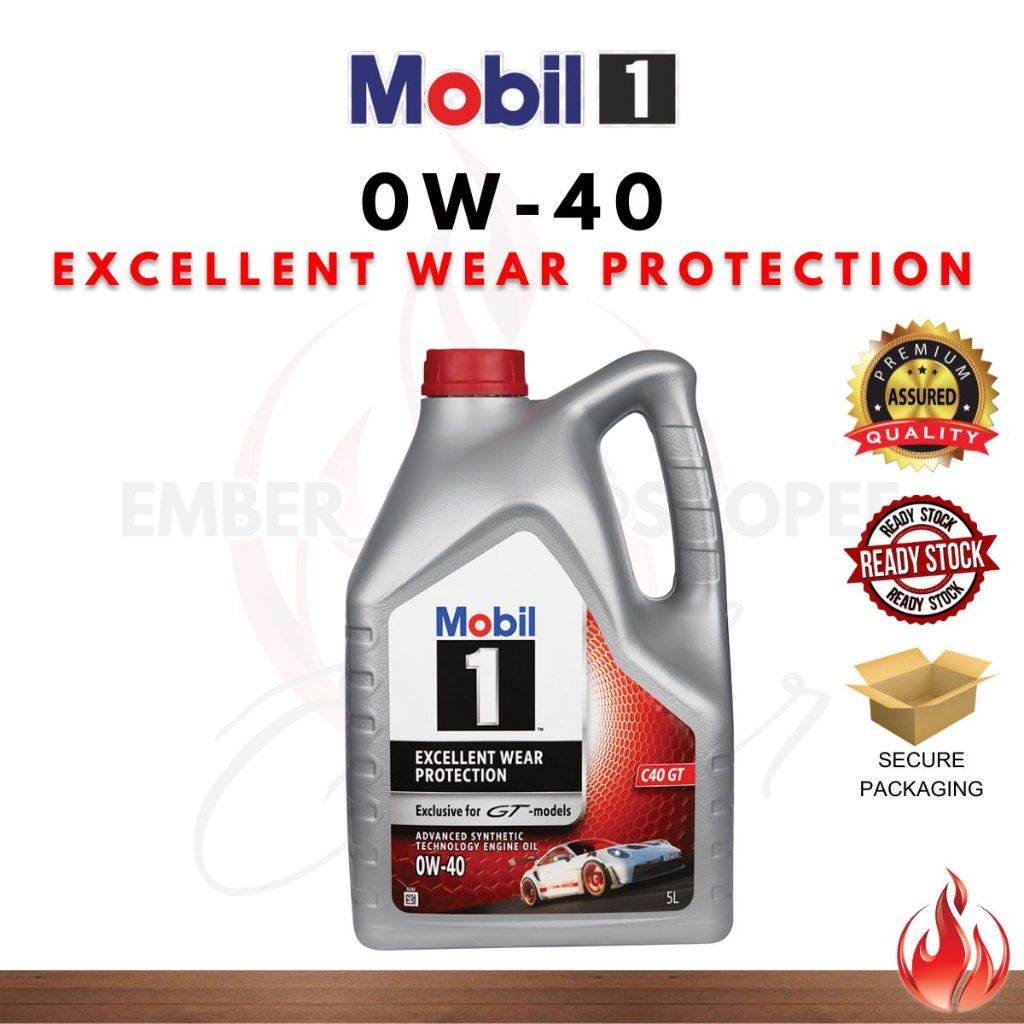 MOBIL 1 C40 GT 0W-40 พิเศษสําหรับ GT- รุ่น - 5L
