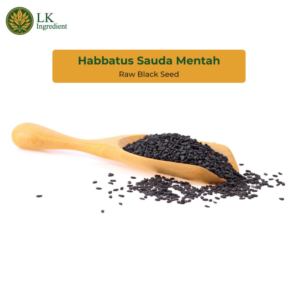 Habbatus Sauda Mentah / Raw Black Seed (Nigella sativa) - [100g/500g/1kg]