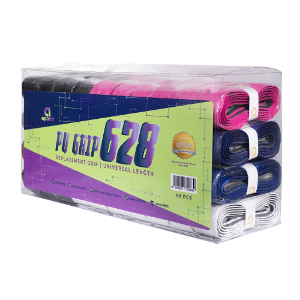 APACS PU GRIP 628 & APACS PU SUPER GRIP 615 BADMINTON 1 ชิ้น