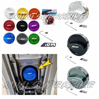 ORI ARUMI FUEL TANK COVER CNC FOR ALL MOTORCYCLE TANGKI CAP NVX155 NMAX155 Y16ZR Y15ZR LC135 ADV160 HUSKY VARIO ADV PCX