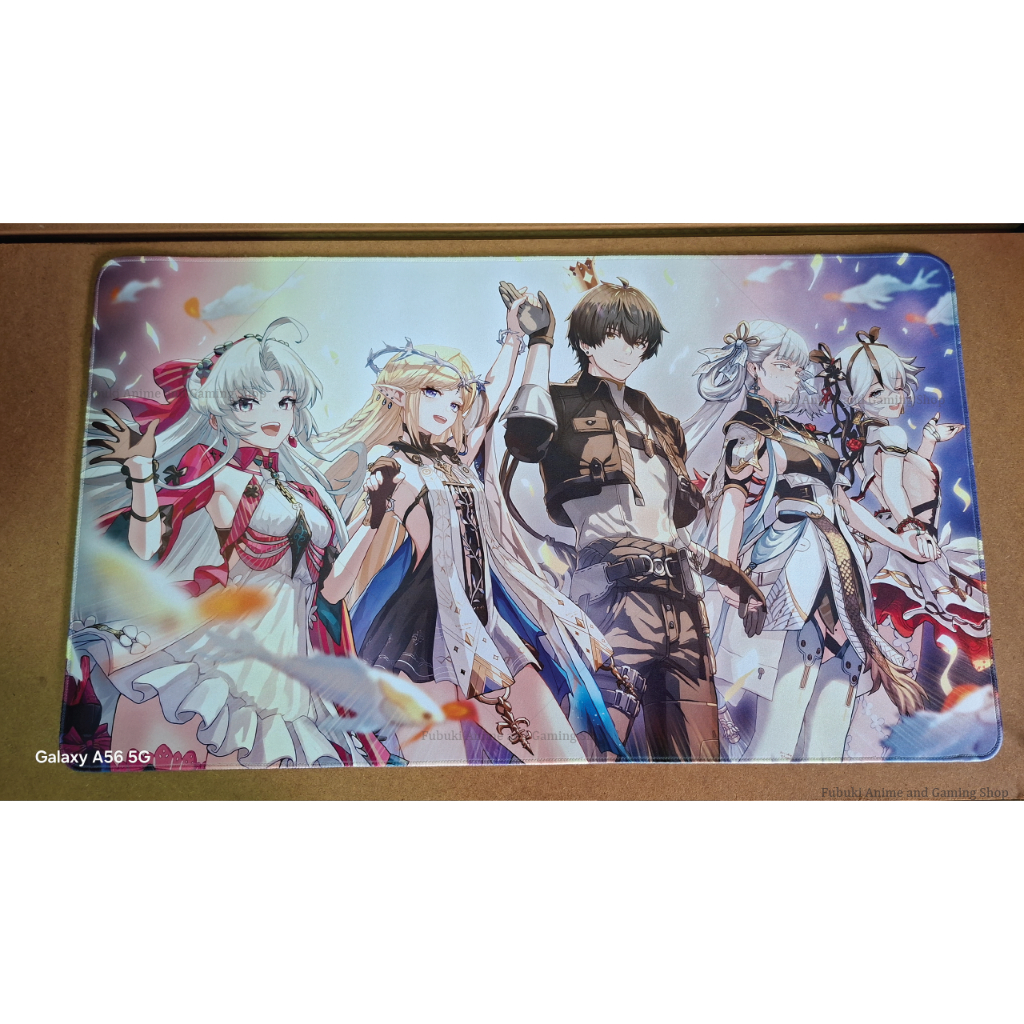 [FAGS ] Wuthering Waves Wuwa Cartthyia Carlotta Camellya แผ่นรองโต๊ะแผ่นรองคีย์บอร์ดแผ่นรองโต๊ะ 40x7