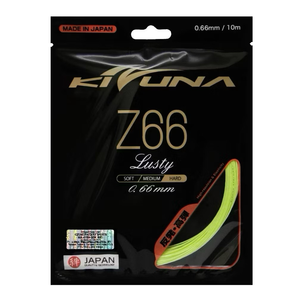 สายแบดมินตัน KIZUNA Z66 LUSTY