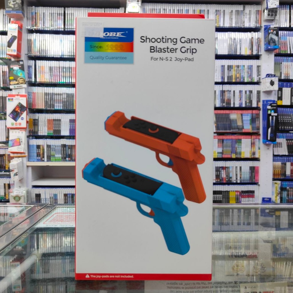 NS2 SHOOTING GAME BLASTER GRIP สําหรับ NS2 JOYCON ใหม่และ SEALED