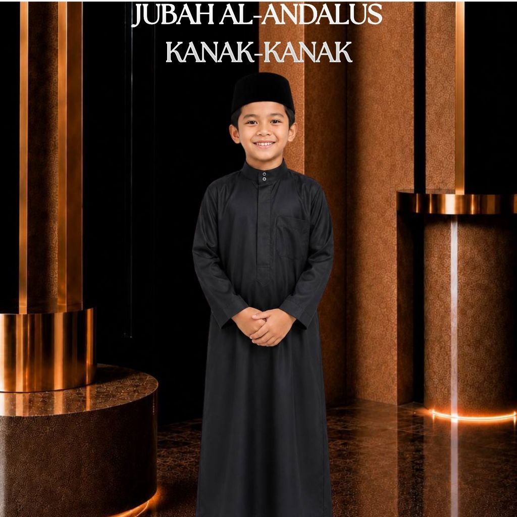 BLACK BOYS AL-ANDALUS ROBE