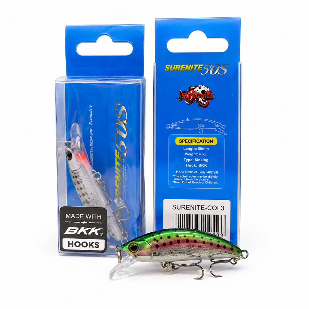 EF SAWA-D HOTBITE 50mm 6.5g / SAWA-D SUREBITE 50mm 5g / OFMER TANUKI 50mm 6.8g LURE Minnow