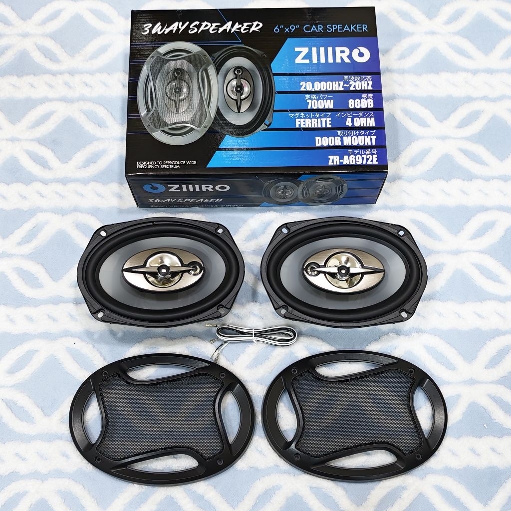 ZIIIRO AUDIO SPEAKER 6X9 INCI UNIVERSAL