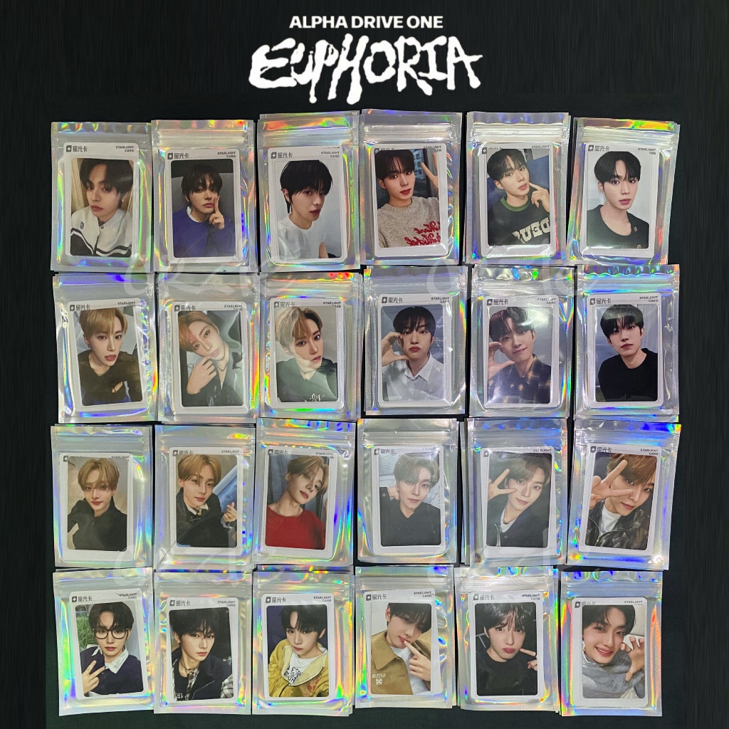 [EUPHORIA] Alpha Drive One QQMusic Starlight Card ALD1 การ์ดรูปถ่ายอย่างเป็นทางการ