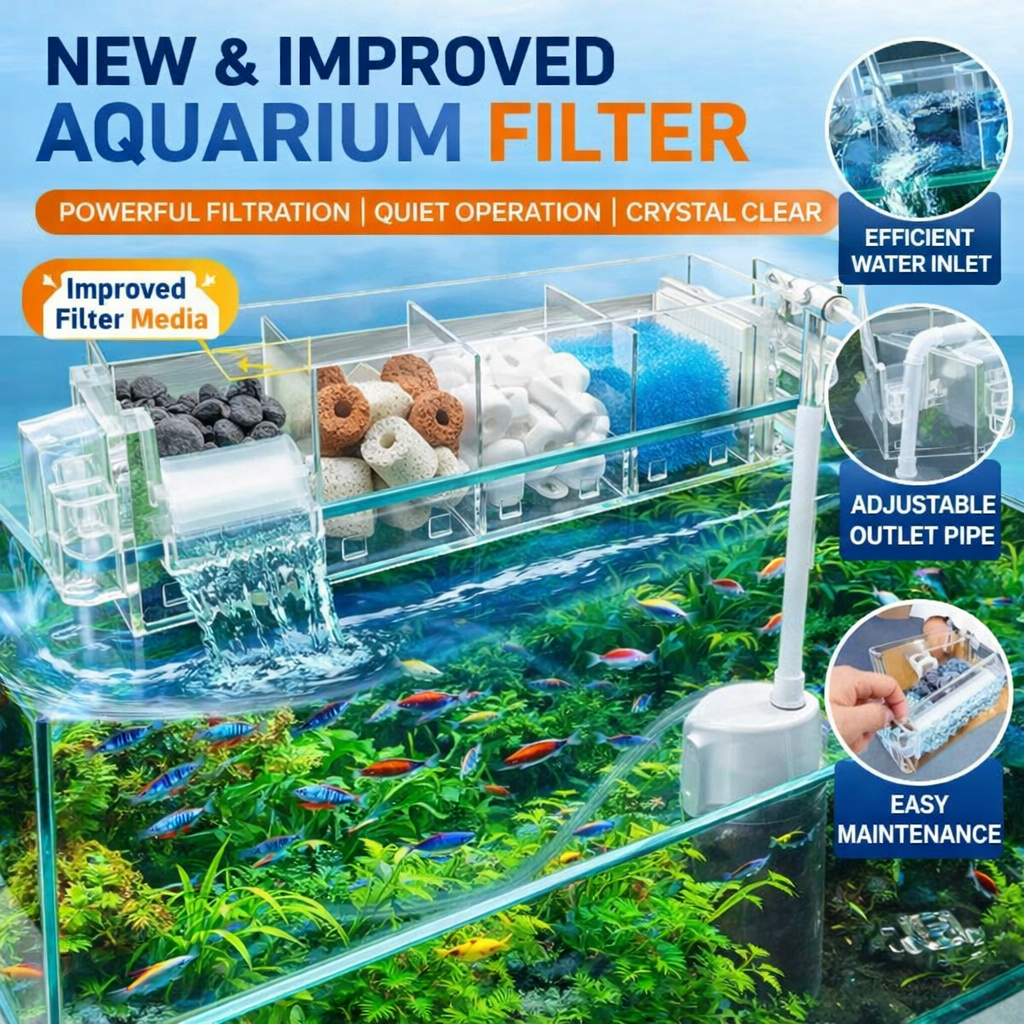 แผ่นกรอง Jeneca Aquarium Topbox
