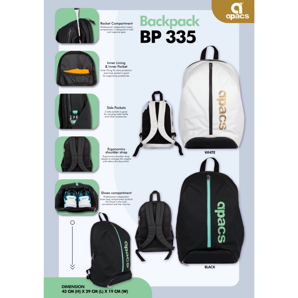 APACS BACKPACK BP-335