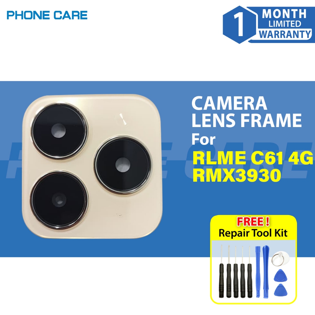 PhoneCare เลนส์กรอบกล้องสําหรับ REALME C61 4G RMX3930 พร้อมเลนส์กระจก