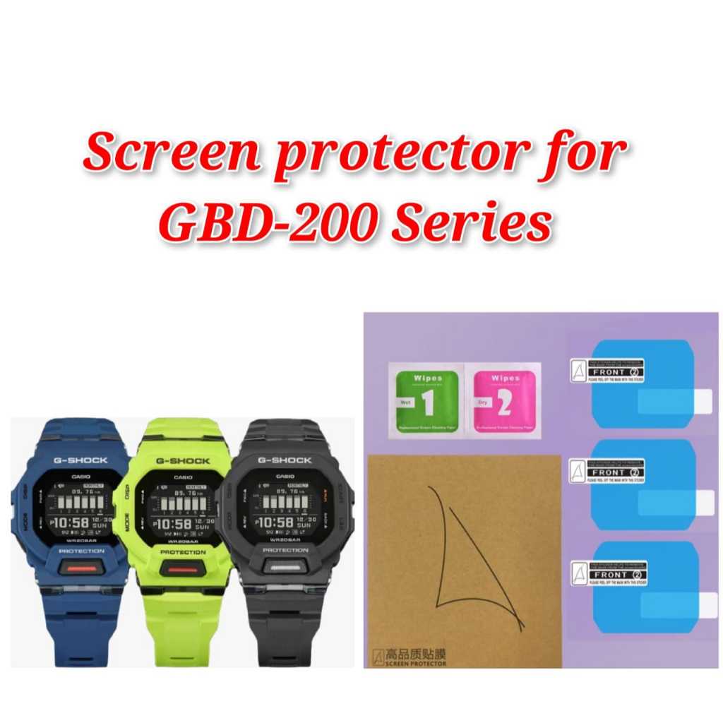 ตัวป้องกันหน้าจอสําหรับGBD-200 HDฟิล์มป้องกันยามความละเอียดสูงอุปกรณ์เสริมป้องกันการกระแทกNono PETป้