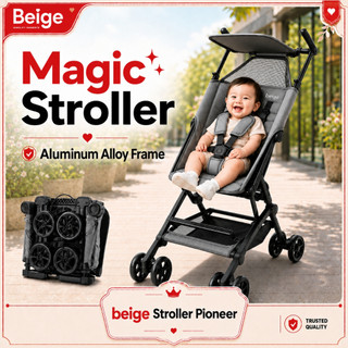 Stroller Baby Travel magic stroller foldable Portable Cabin Size aluminium frame Max 60kg 推車小孩