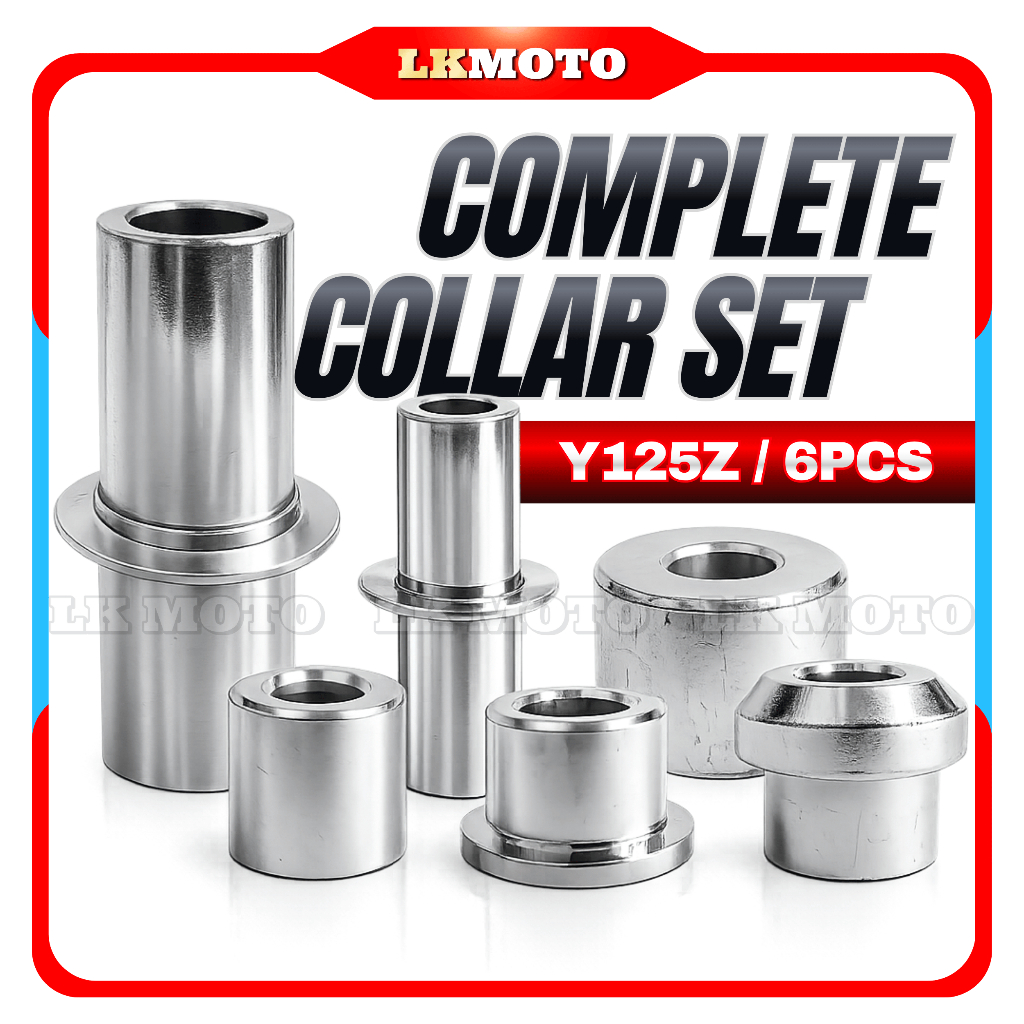 >Y125Z< Standard Collar Bush ครบชุด (6 ชิ้น) YAMAHA