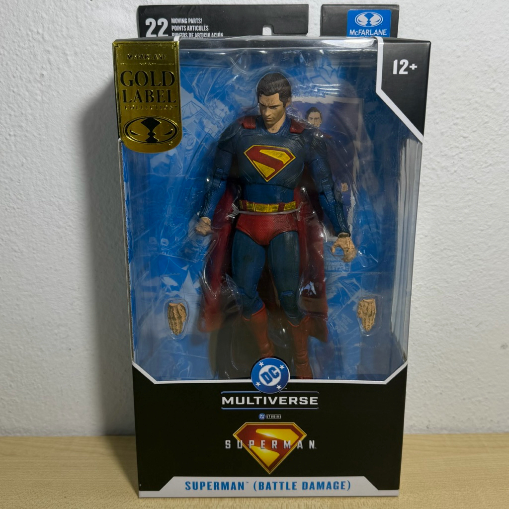 McFARLANE SUPERMAN BATTLE DAMAGE (SUPERMAN MOVIE) ฉลากทอง