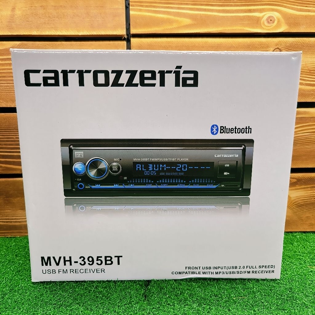 Carrozzeria mvh 395 เครื่องเล่นบลูทูธ fm