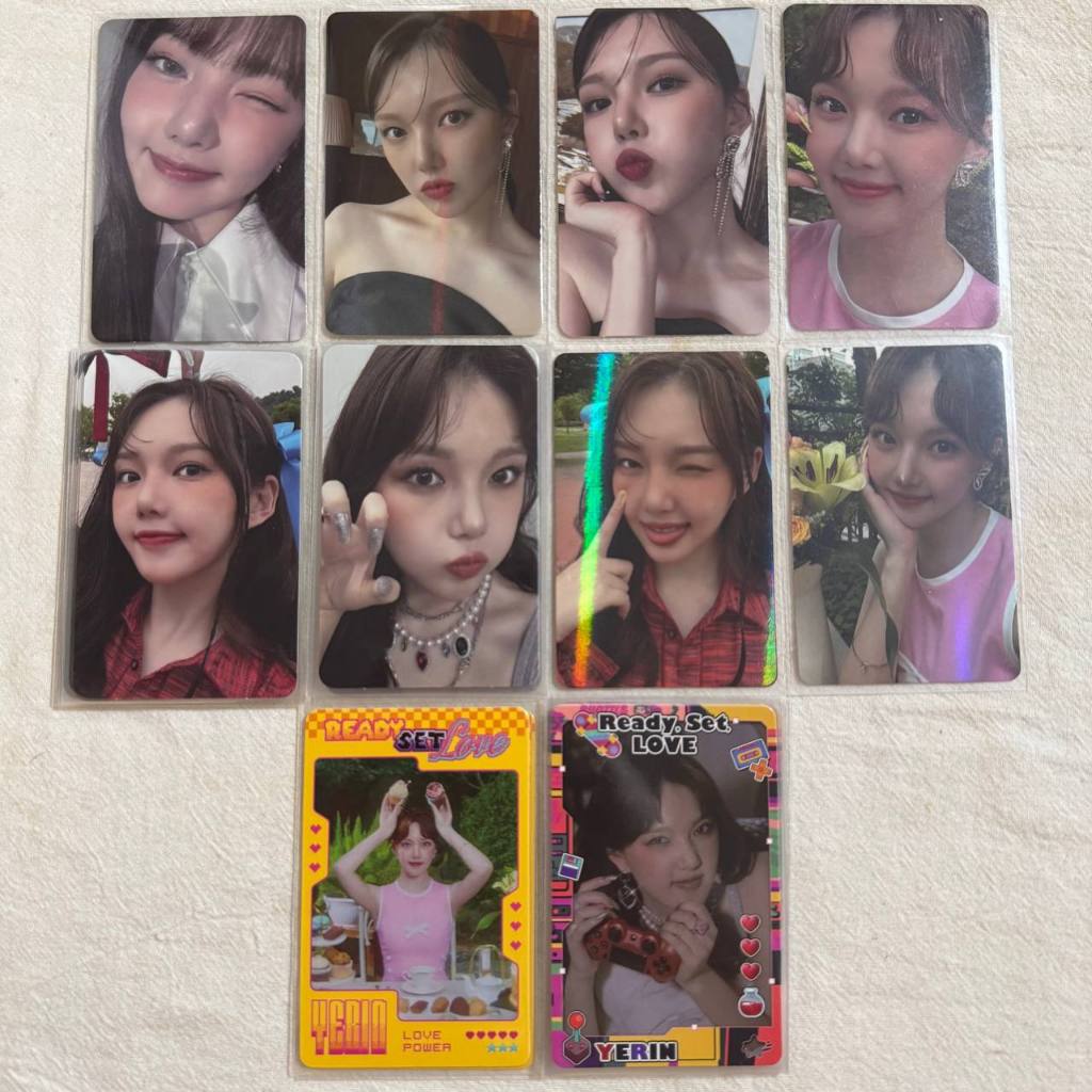 Yerin  อัลบั้ม Solo ReadySetLOVE Album Photocard