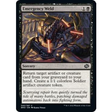 MTG: (BRO) C 993 - การ์ดเดี่ยวเชื่อมฉุกเฉิน The Brothers War