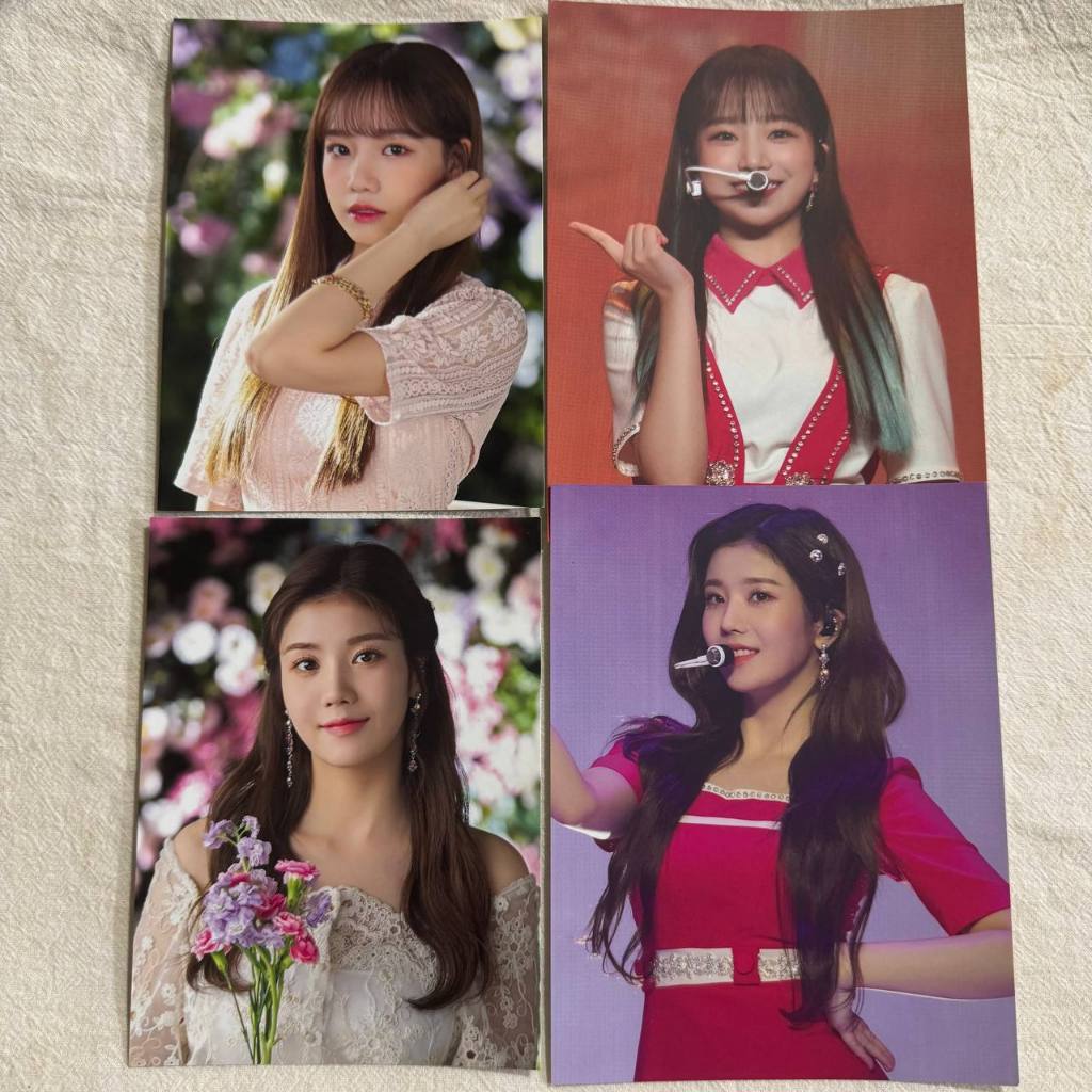 IZ*ONE Concert Eyes On Me Postcard - ลิขสิทธิ์แท้ Yuri Tiao理恩 Jo Kwon Eunbi
