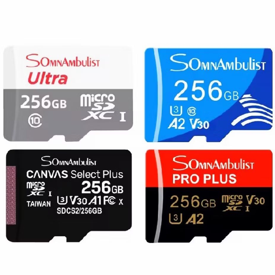 256GB คุณภาพสูง MEMORY CARD V30 สําหรับ MICRO SD CARD REVIEW CAMERA 256GB