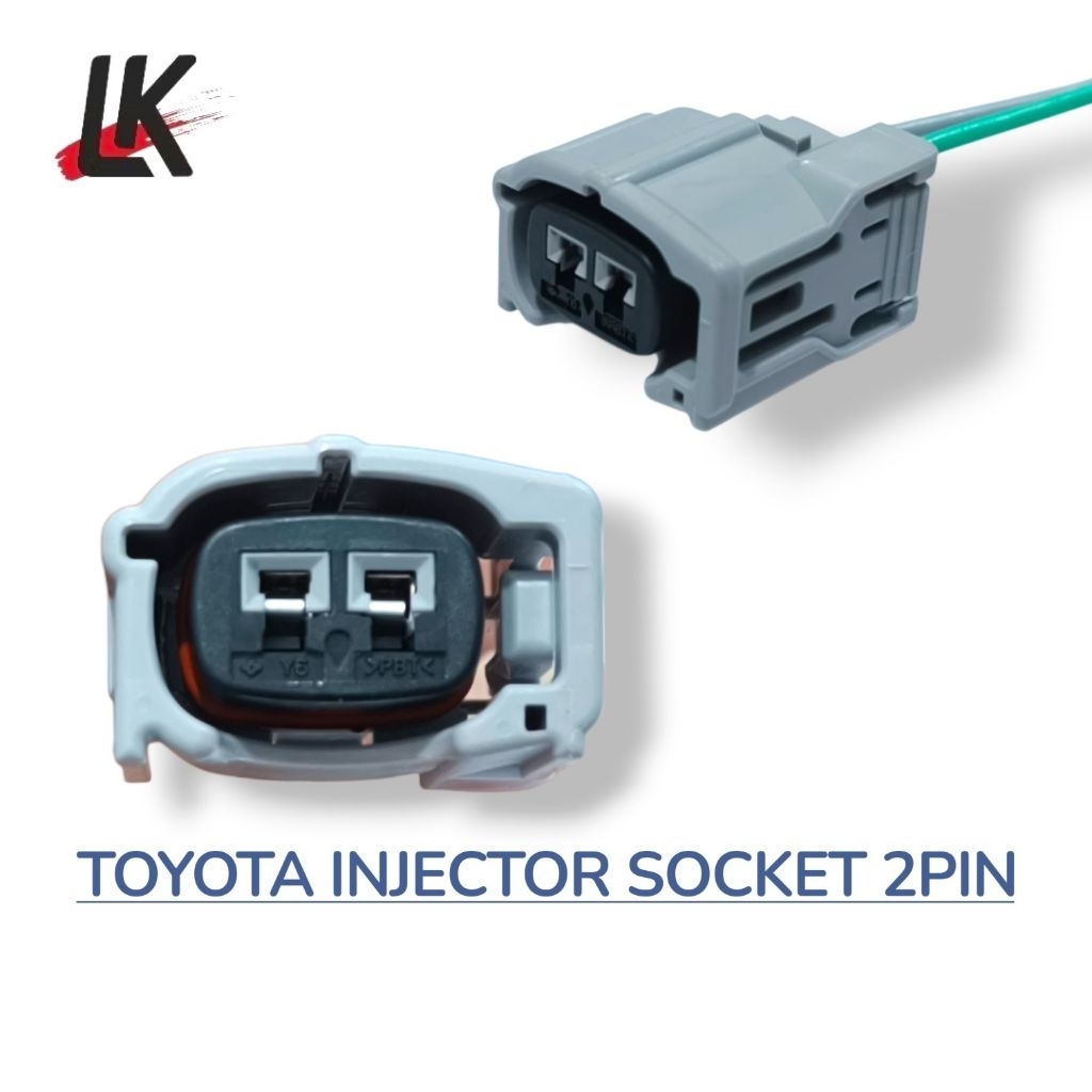 Toyota การใช้หัวฉีดซ็อกเก็ต 2pin Hiace การใช้หัวฉีดซ็อกเก็ตสําหรับ TOYOTA AVANZA WISH,ALTIS,1ZZ,2ZZ,