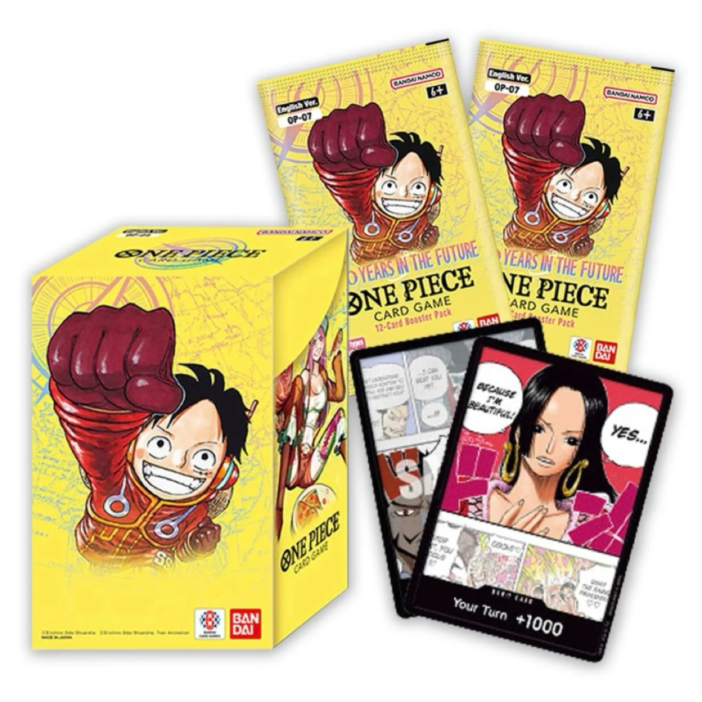 One Piece TCG : แพ็คคู่, OP-07, OP-08, OP-09