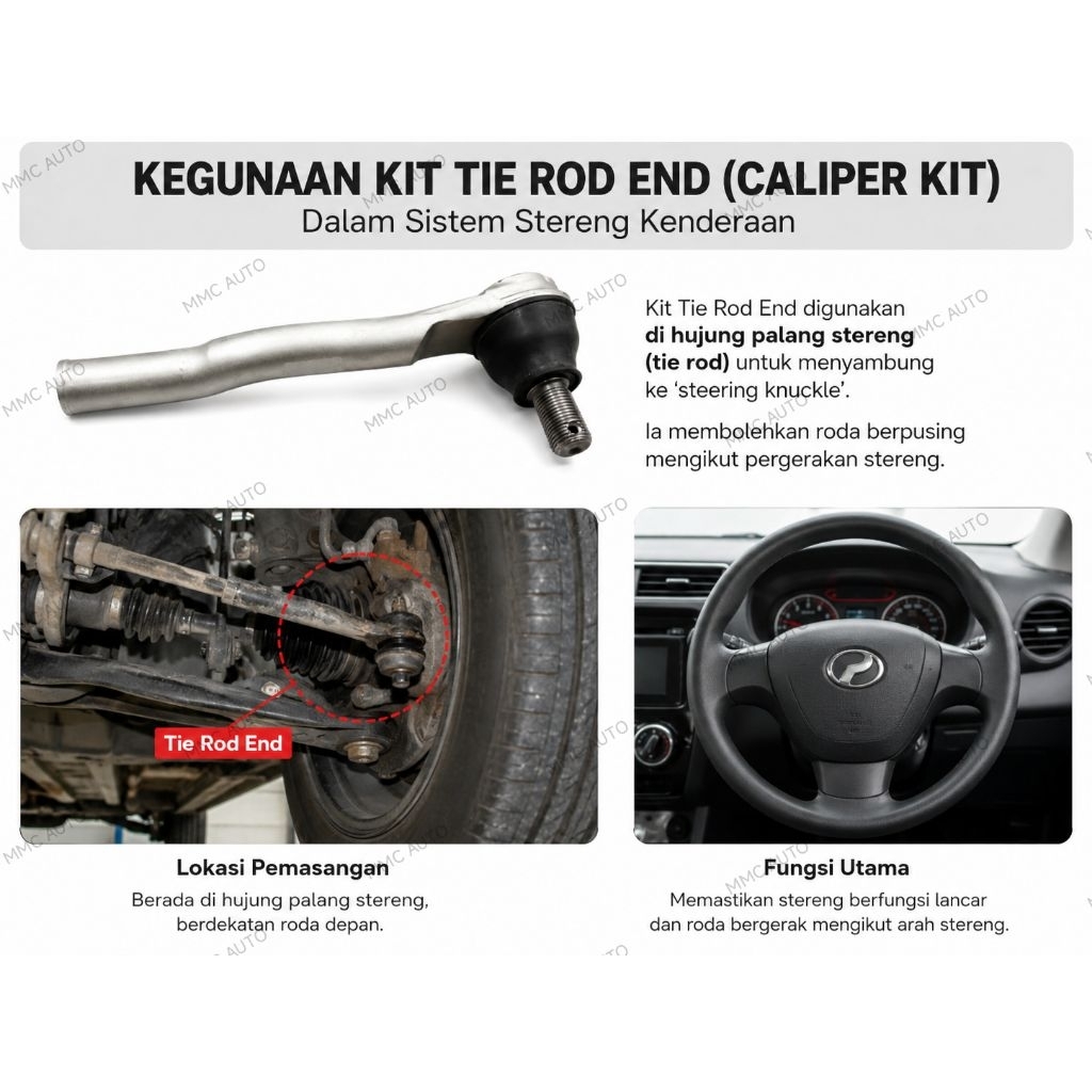 T7a HRV 2015-2018 Steering Tie Rod End/ HRV Hybrid