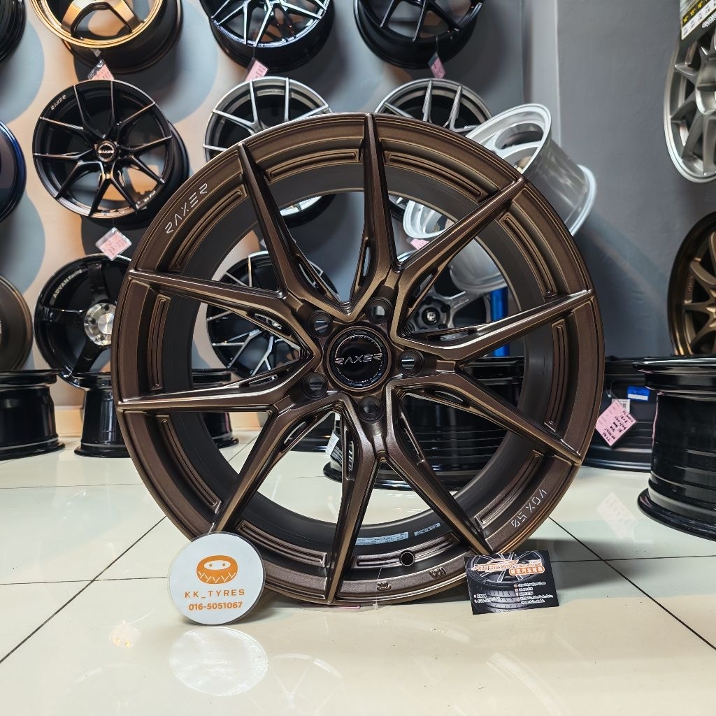[1PC] ขอบสปอร์ต 18 นิ้ว RAXER VOX50 18X8.5JJ ET42 5H113 MBRZ
