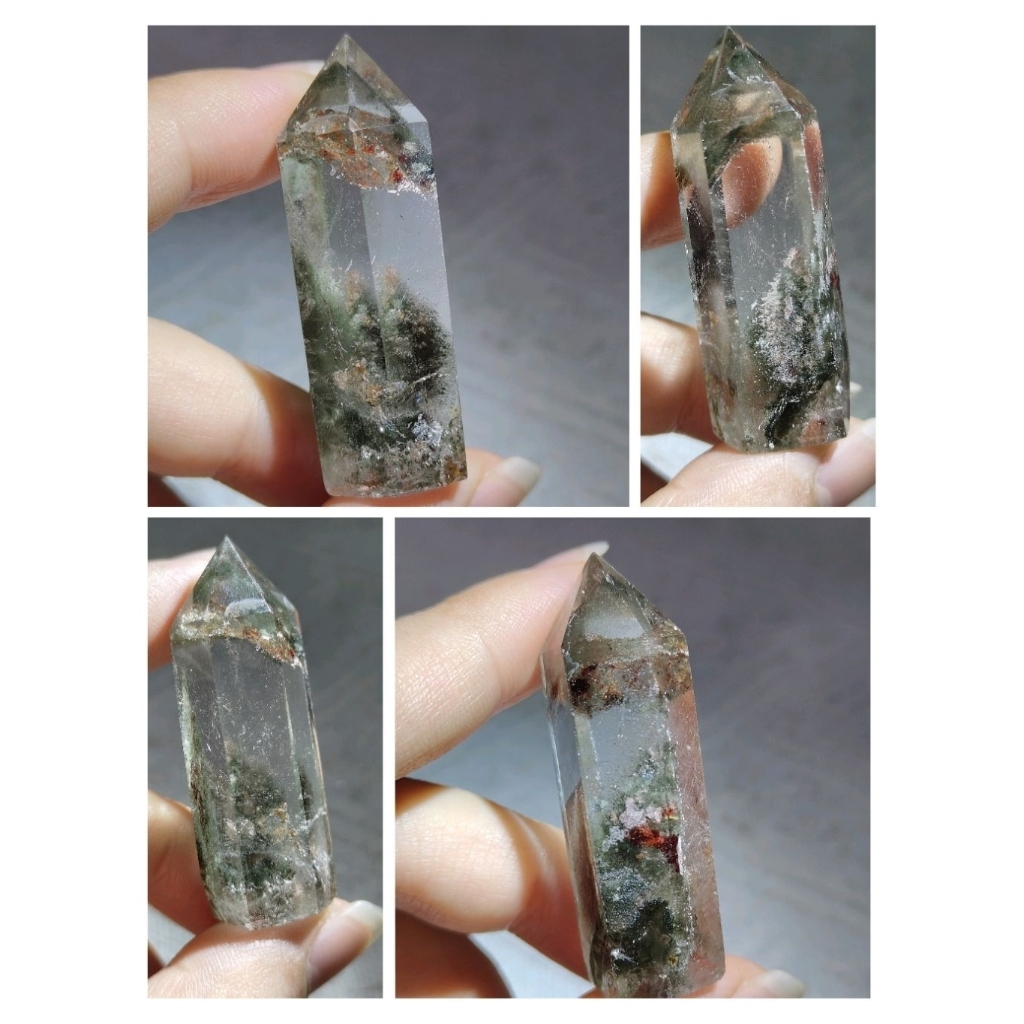 Big Horse Mini Ghost Pillar/ยิงจริง/Ghost Crystal Pillar/mini/คริสตัลป้อม/เสาคริสตัลผีธรรมชาติ/Phant
