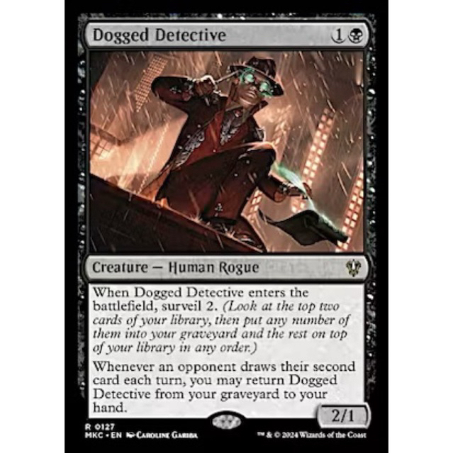 [MTG] Dogged Detective - MKC single