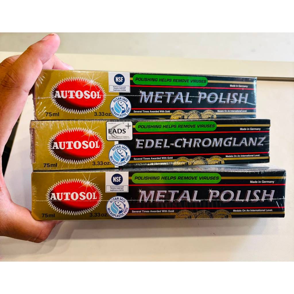 Autosol Metal Polish 75ml สําหรับ Car Care / CHROME POLISH