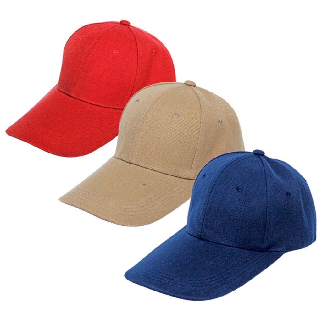 6 PANEL COTTON BASEBALL CAP PRINTING EXCLUDE
