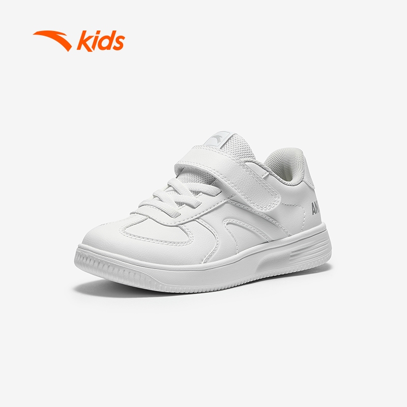 รองเท้าผ้าใบเด็กผู้ชาย anta 332639933S-1 - Anta White