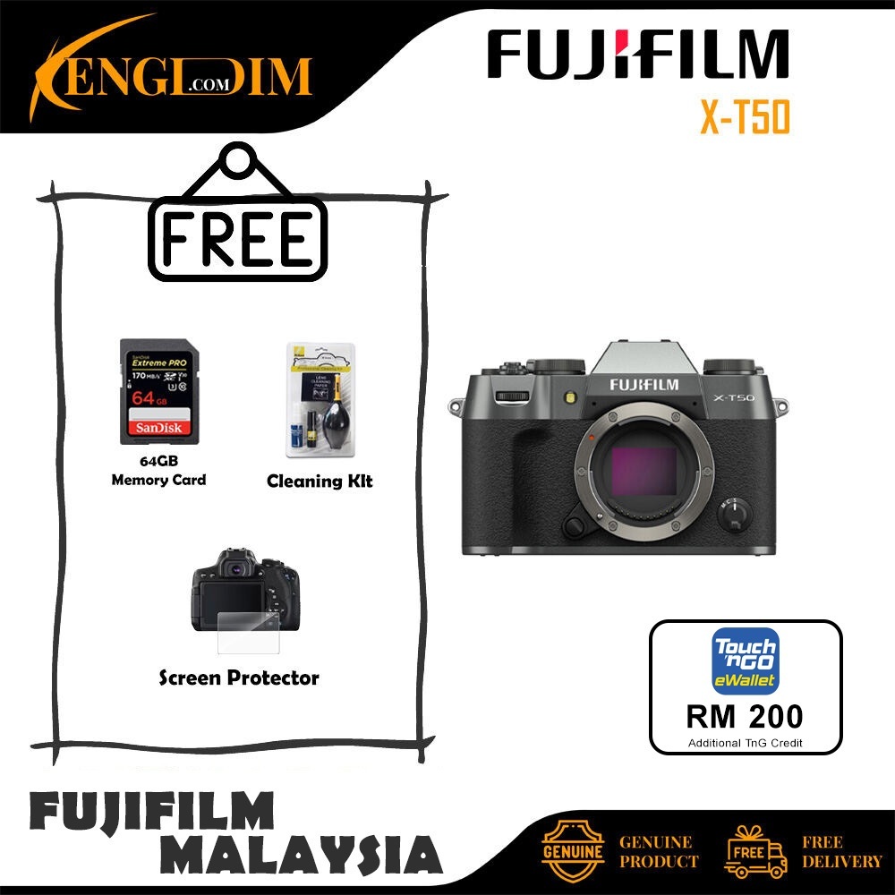 FUJIFILM X-T50 / XT50 กล้องมิเรอร์เลส (ตัวเครื่อง)