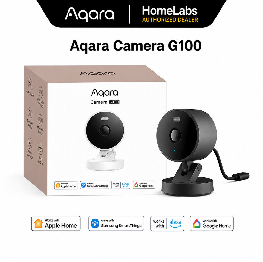 กล้อง Aqara G100 2K กล้องรักษาความปลอดภัยอัจฉริยะ Apple Home Matter Global Version