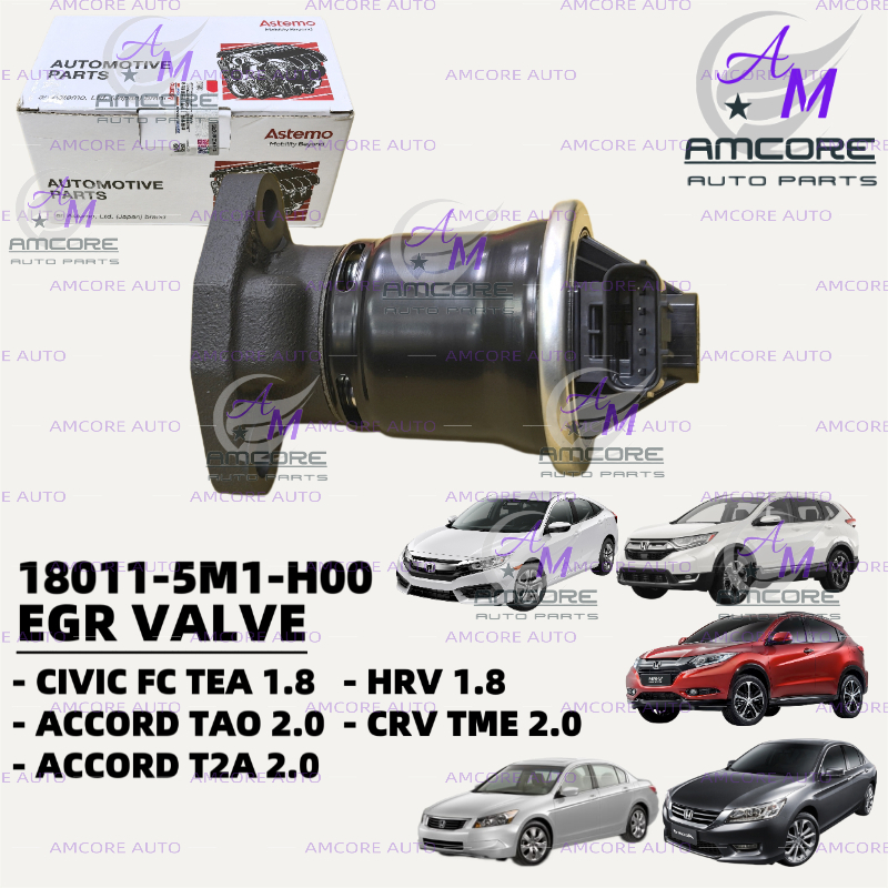 HONDA CIVIC FC 1.8 TEA / HRV 1.8 / CRV TME 2.0 / ACCORD TAO / T2A 2.0 - EGR VALVE (18011-5M1-H00)
