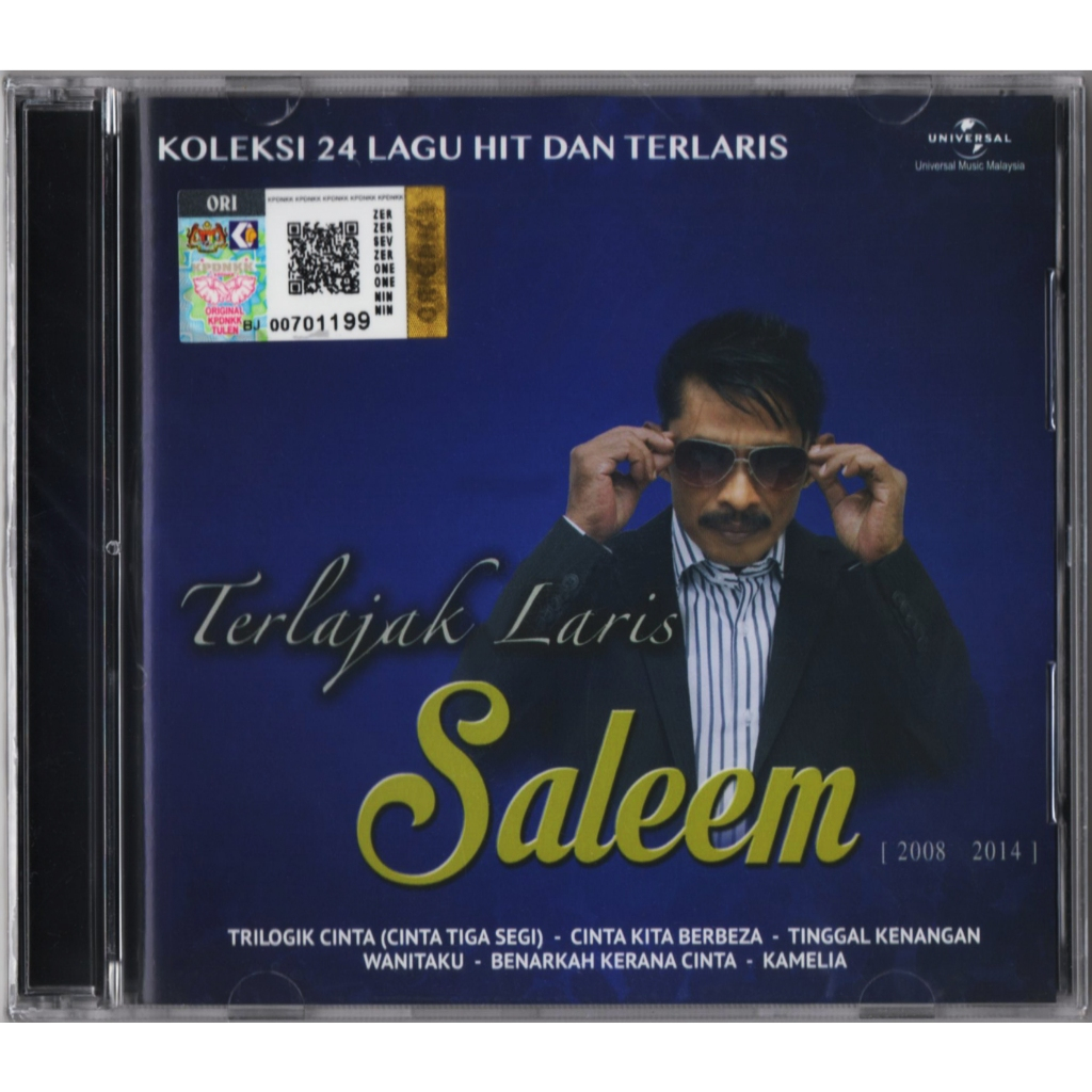 SALEEM (IKLIM) - (Triangle Love / Just Memories) 2014 UNIVERSAL MUSIC 2 CD SET SEALED