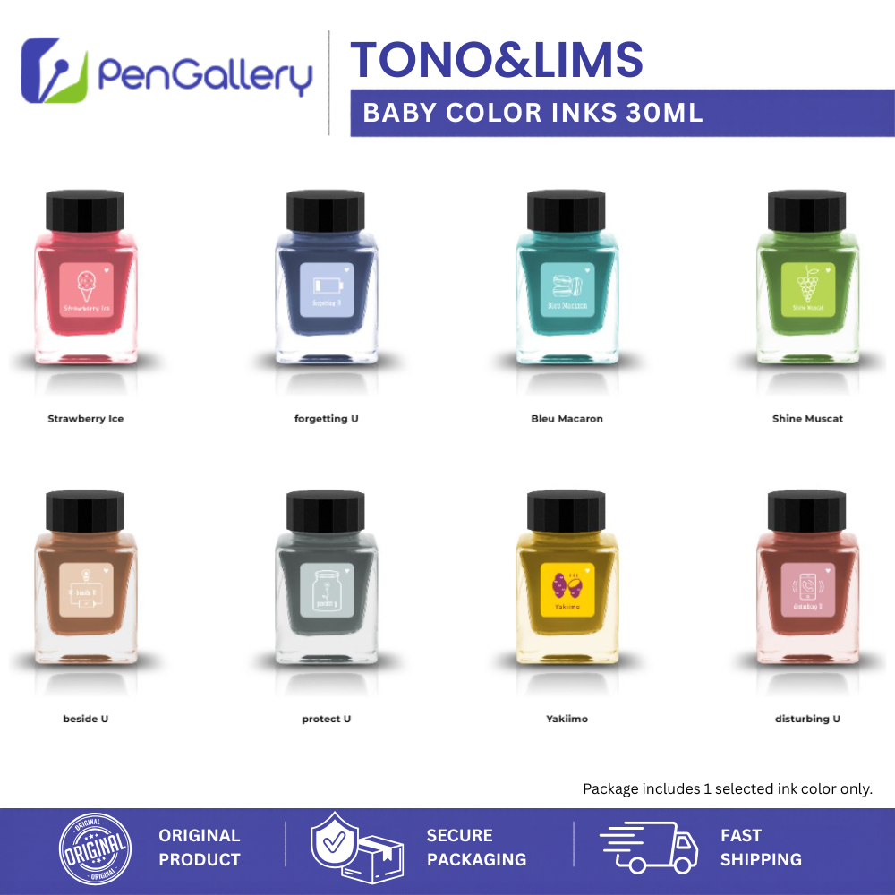 Tono&Lims Baby Color Ink - Strawberry Ice/forgetting U/Bleu Macaron/Shine Muscat/beside U/protect U/