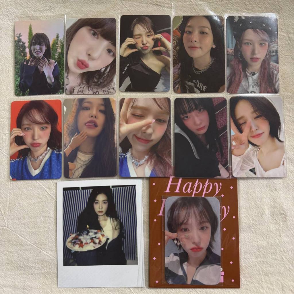 Red Velvet Queendom FeelMyRhythm Birthday ChillKill Album Photocard - Irene Seulgi Wendy Yeri