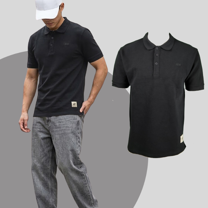 เสื้อยืดคอปกผู้ชาย IZO สีฟ้า สีดํา และสีเขียว สี NOW RM69.90 หลังจากราคา RM89.90 ZCT 50027