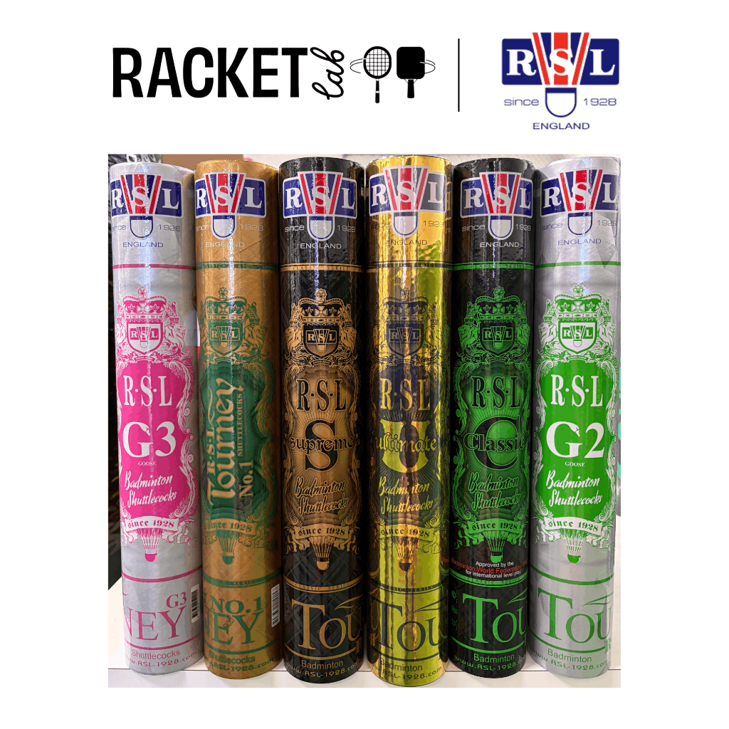 RSL ULTIMATE / SUPREME / CLASSIC / TOURNEY 1 / G2 / G3 SHUTTLECOCKS