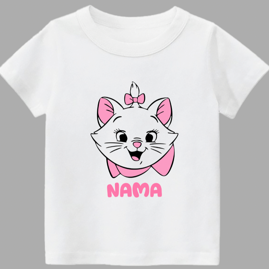 MARIE CAT เสื้อยืดชื่อ