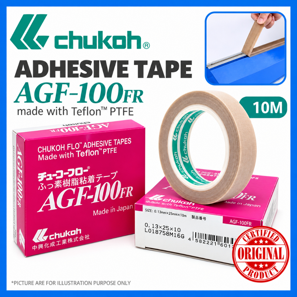 Chukoh AGF-100FR เทปกาว PTFE เทฟลอน