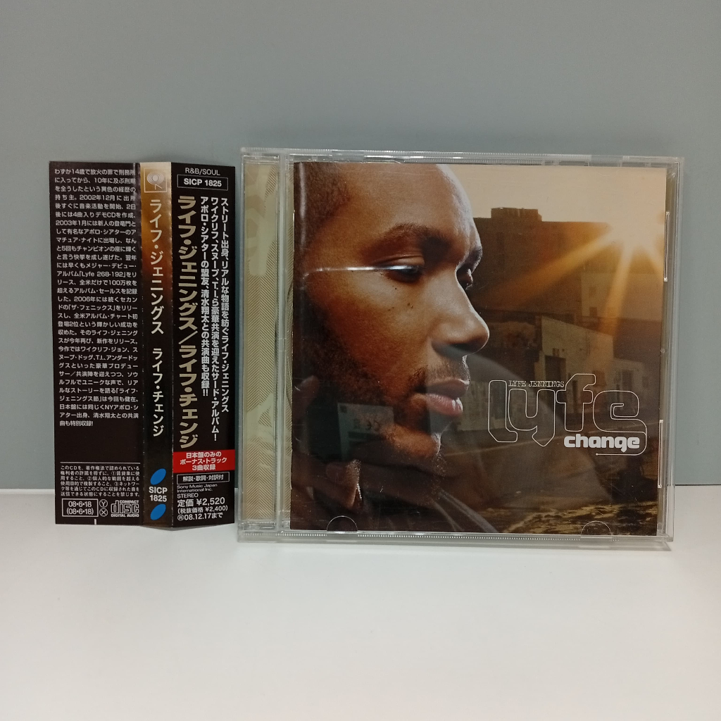 U313-61 CD TERPAKAI [ LYFE JENNINGS - LYFE CHANGE ] ซีดีมือสอง U313-61