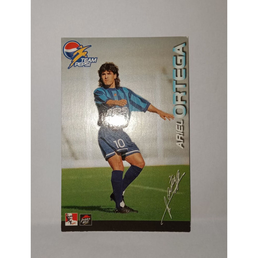 การ์ดสะสม / การซื้อขาย ทีม Pepsi Football Ariel Ortega / Argentina