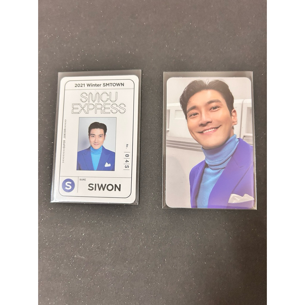 การ์ด PC&พาสการ์ด SUPER JUNIOR SIWON