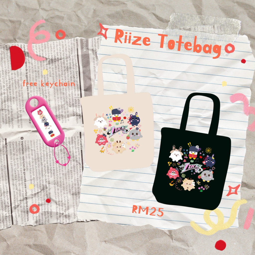 RIZE TOTEBAG FANMADE